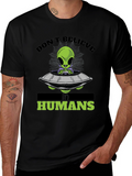 Dont Believe in Humans Alien T-Shirt