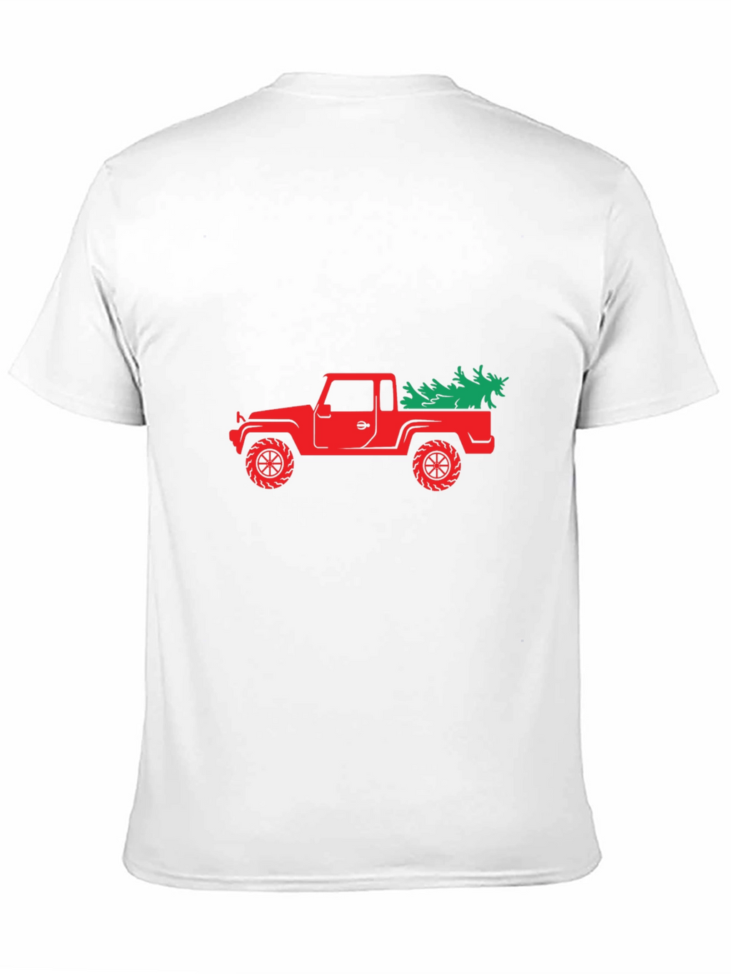 Red Truck Christmas Tree T-Shirt