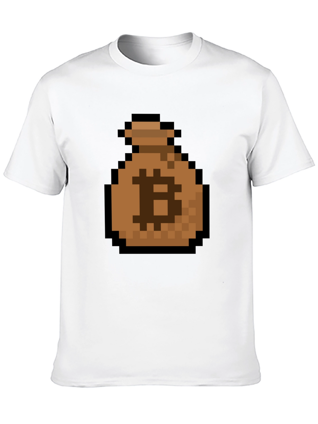 Bitcoin Pixel Art T-Shirt
