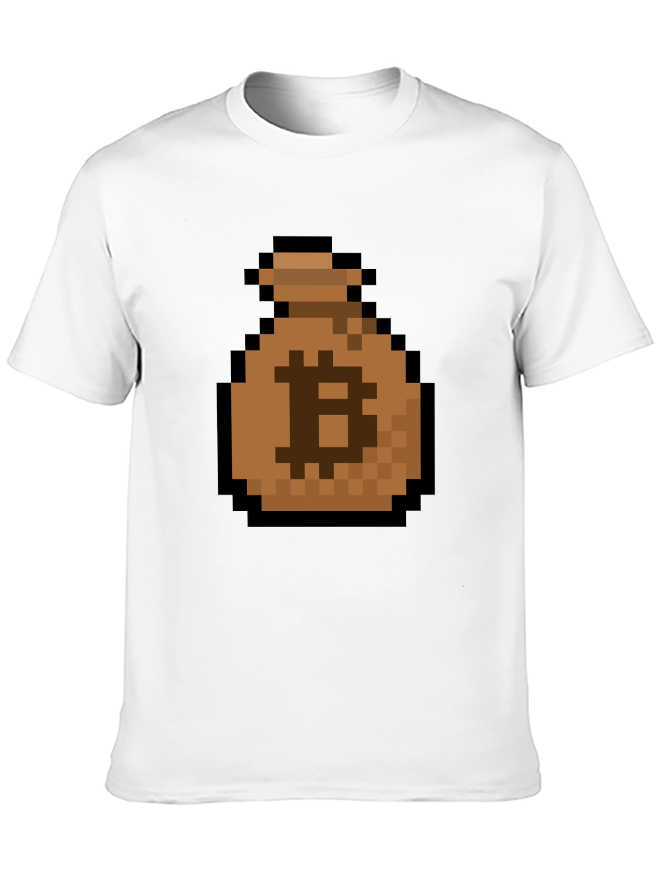 Bitcoin Pixel Art T-Shirt
