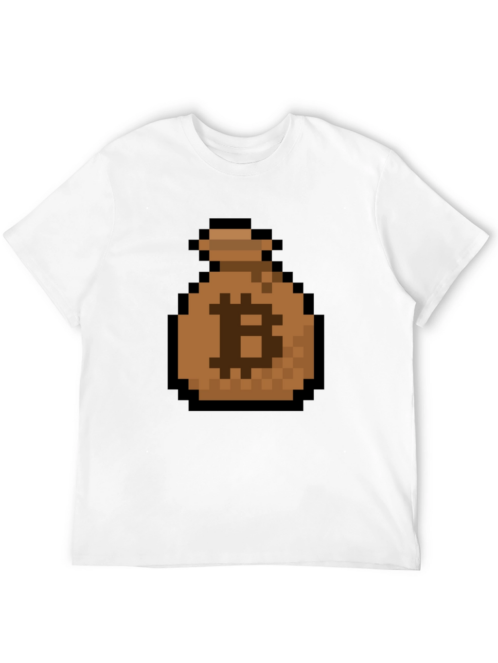 Bitcoin Pixel Art T-Shirt