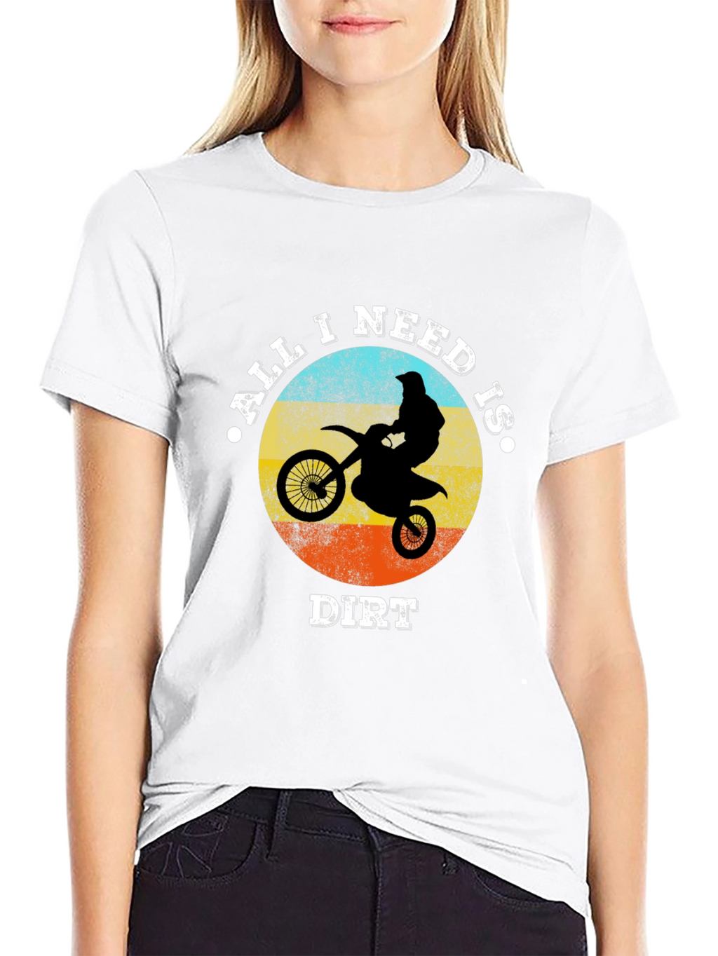 All I Need Is Dirt Motocross T-Shirt