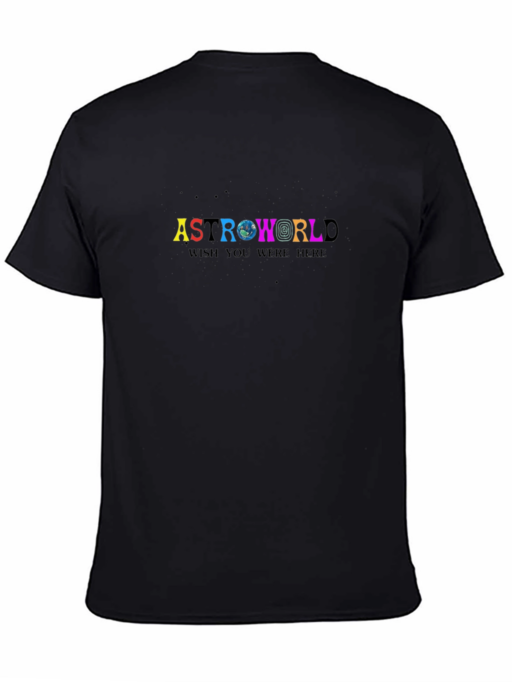 Astroworld Wish You Were Here Black T-Shirt