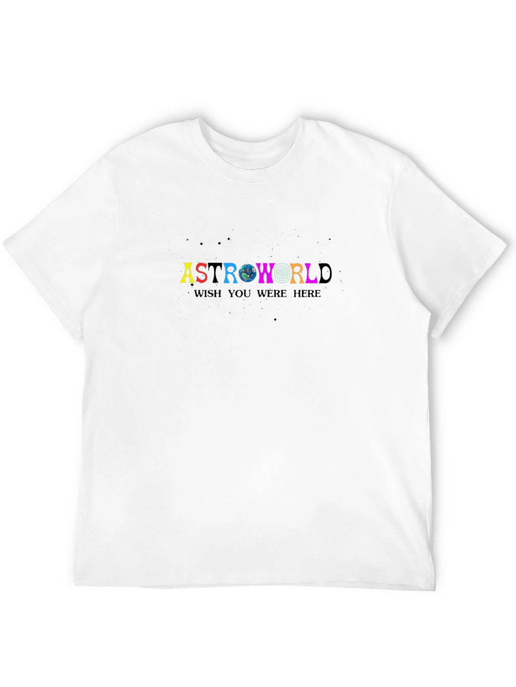 Astroworld Wish You Were Here Black T-Shirt