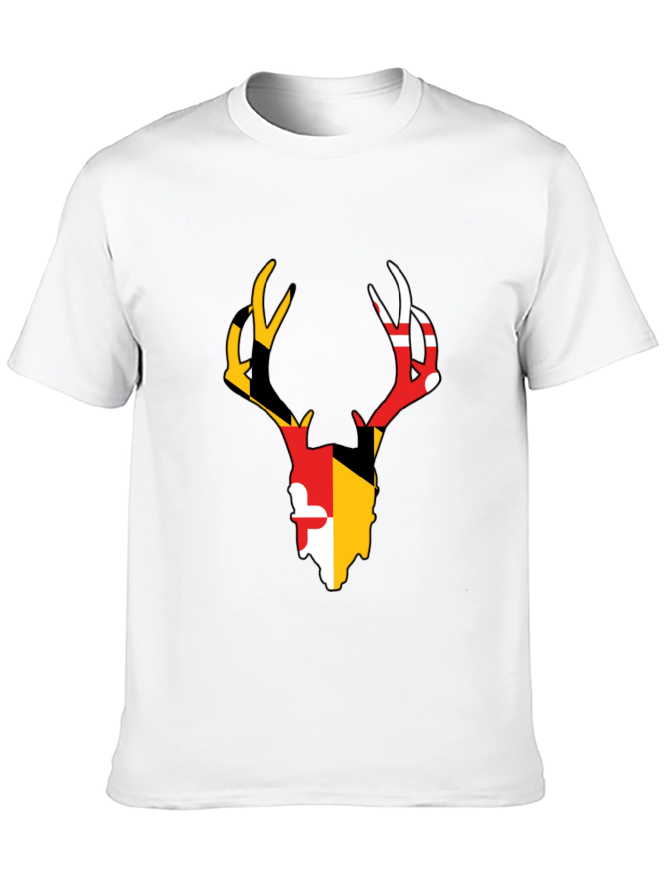 Maryland Deer Antler Graphic T-Shirt
