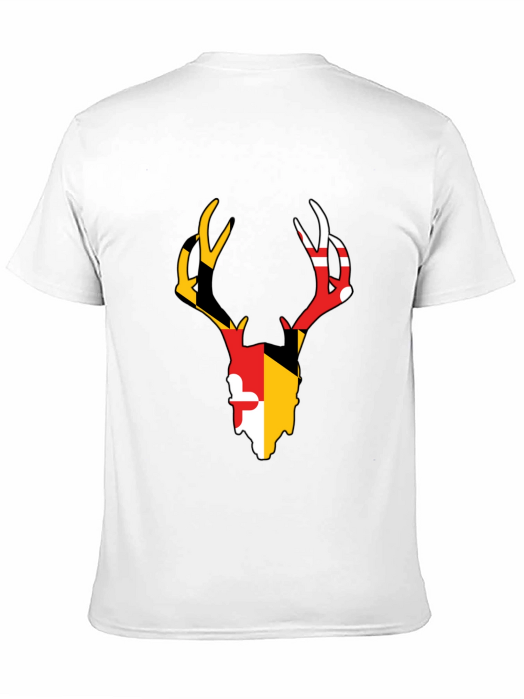 Maryland Deer Antler Graphic T-Shirt