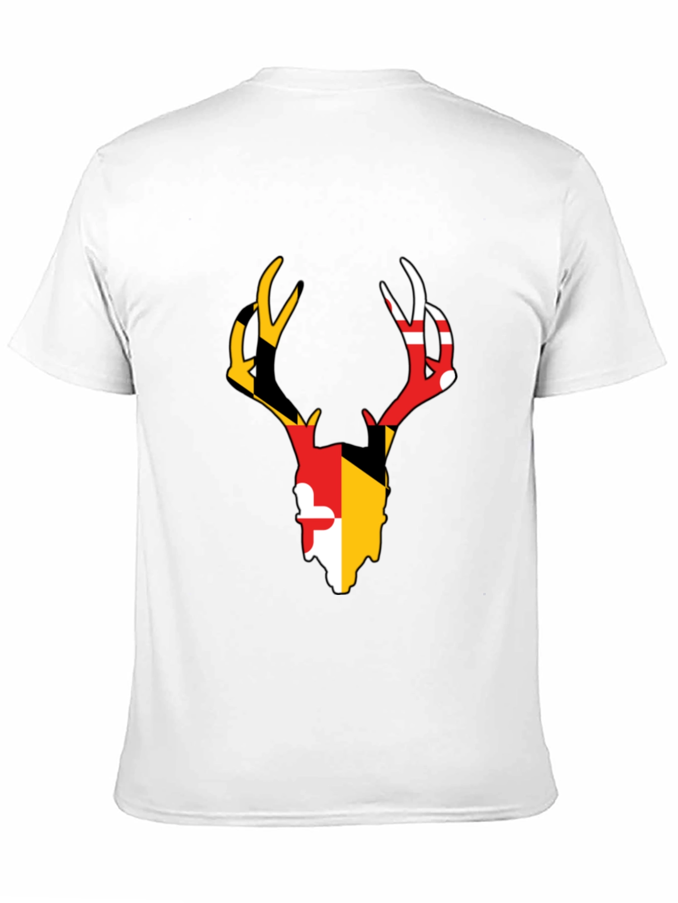 Maryland Deer Antler Graphic T-Shirt