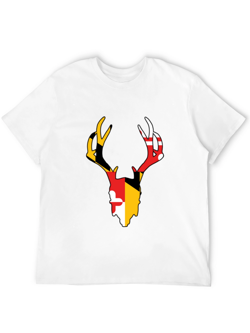 Maryland Deer Antler Graphic T-Shirt