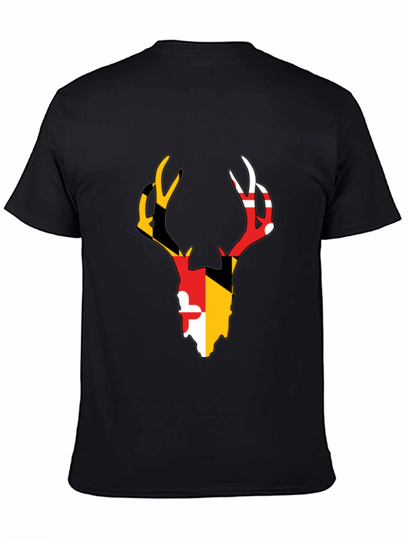 Maryland Deer Antler Graphic T-Shirt