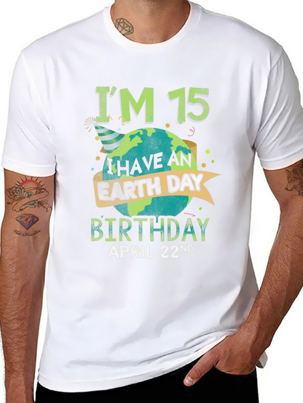Earth Day 15th Birthday T-Shirt