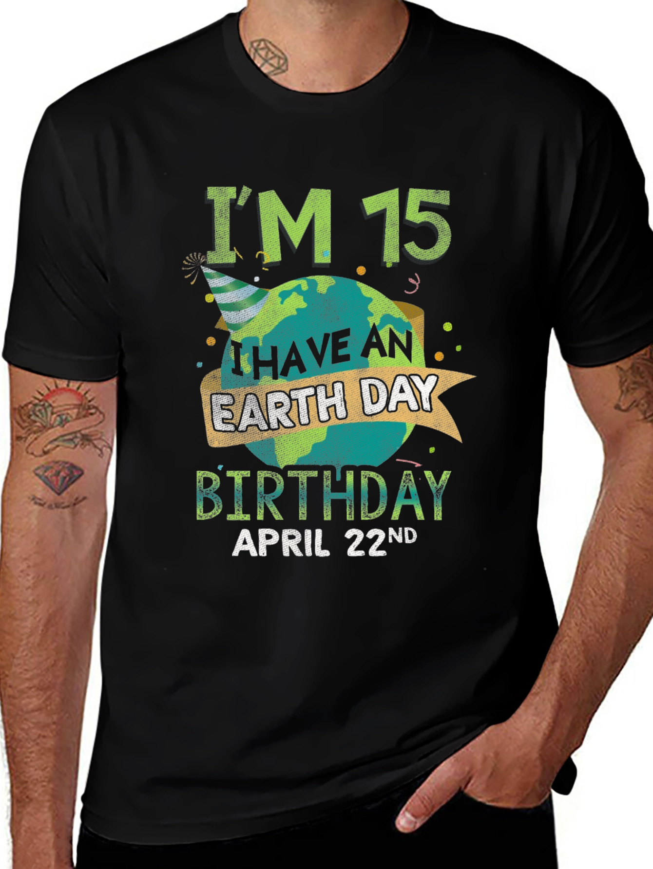 Earth Day 15th Birthday T-Shirt