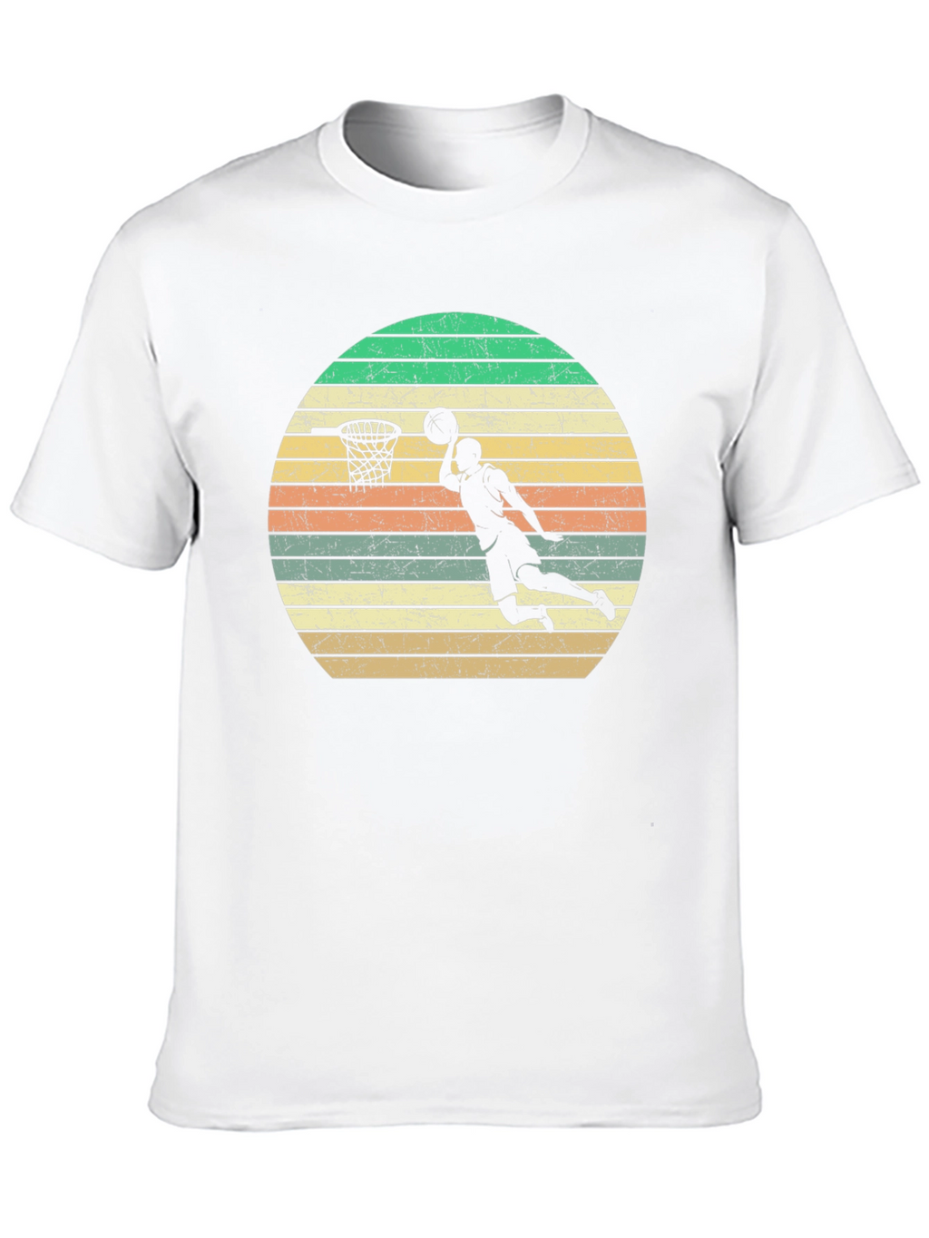 Retro Basketball Dunk T-Shirt