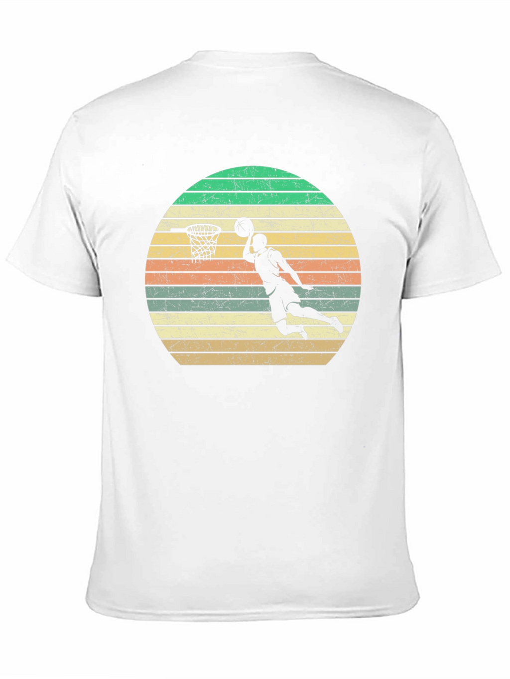 Retro Basketball Dunk T-Shirt