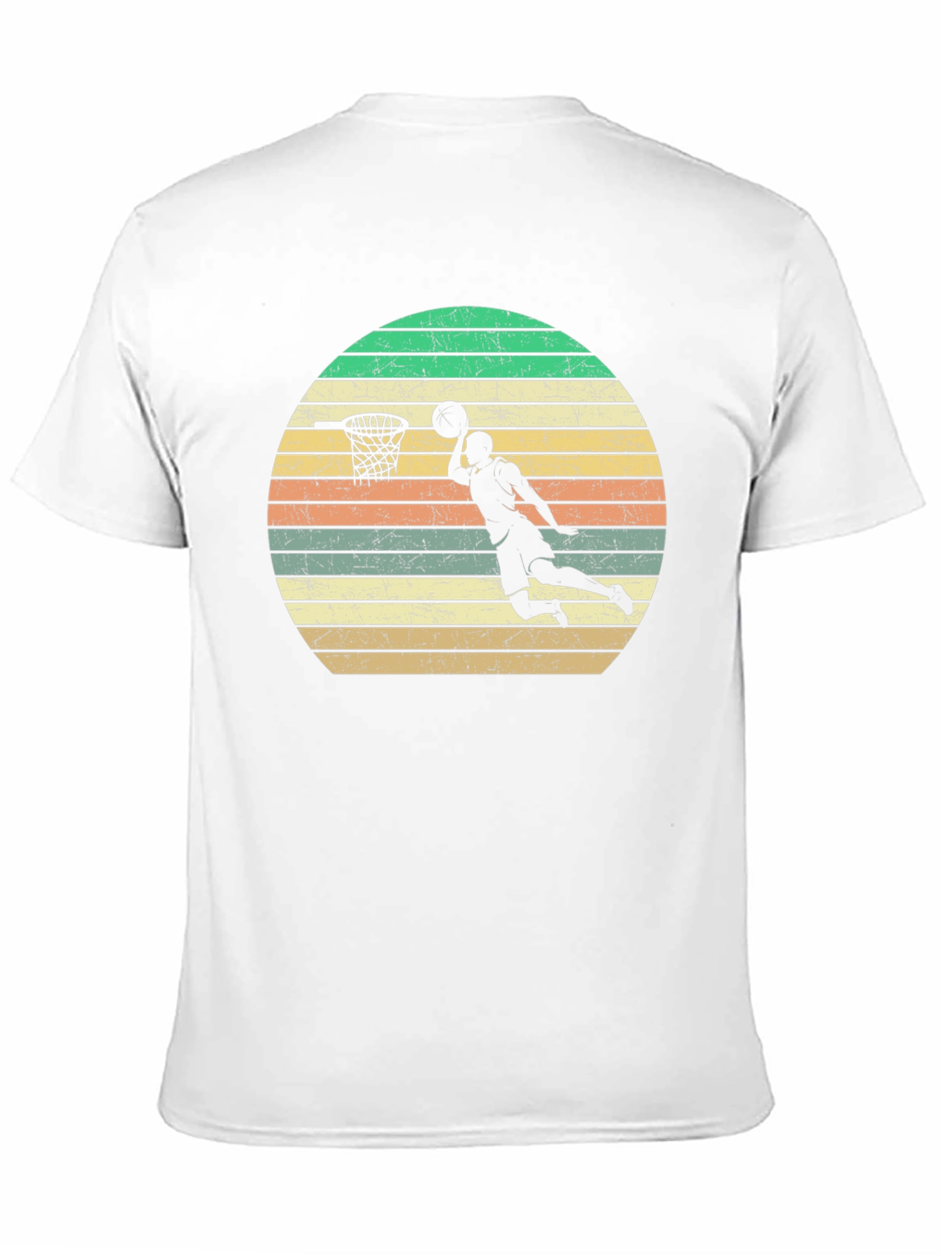 Retro Basketball Dunk T-Shirt