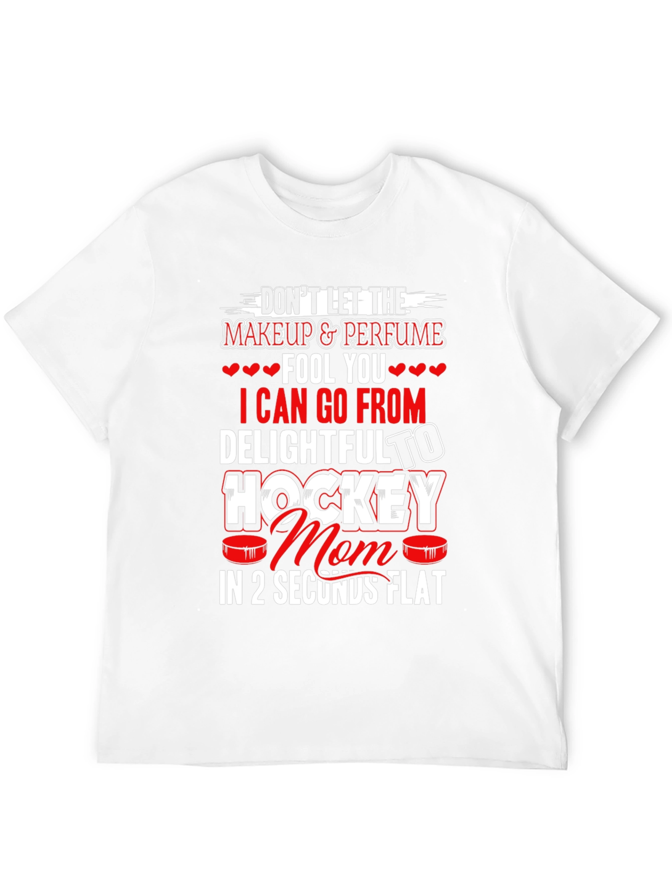 Hockey Mom T-Shirt - Delightful to Hockey in Seconds!
