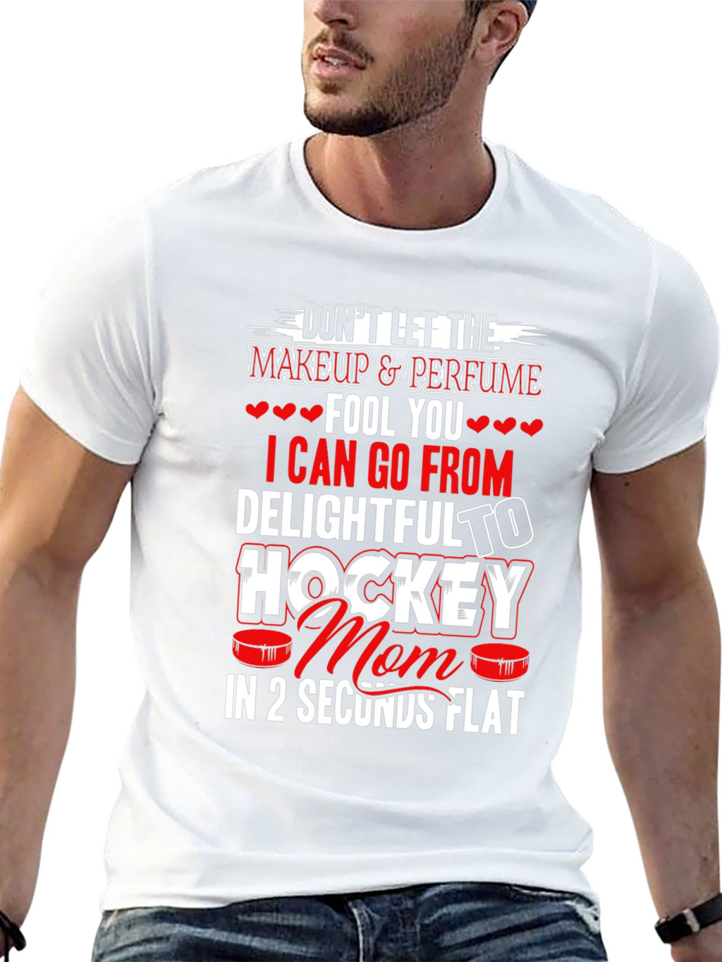 Hockey Mom T-Shirt - Delightful to Hockey in Seconds!