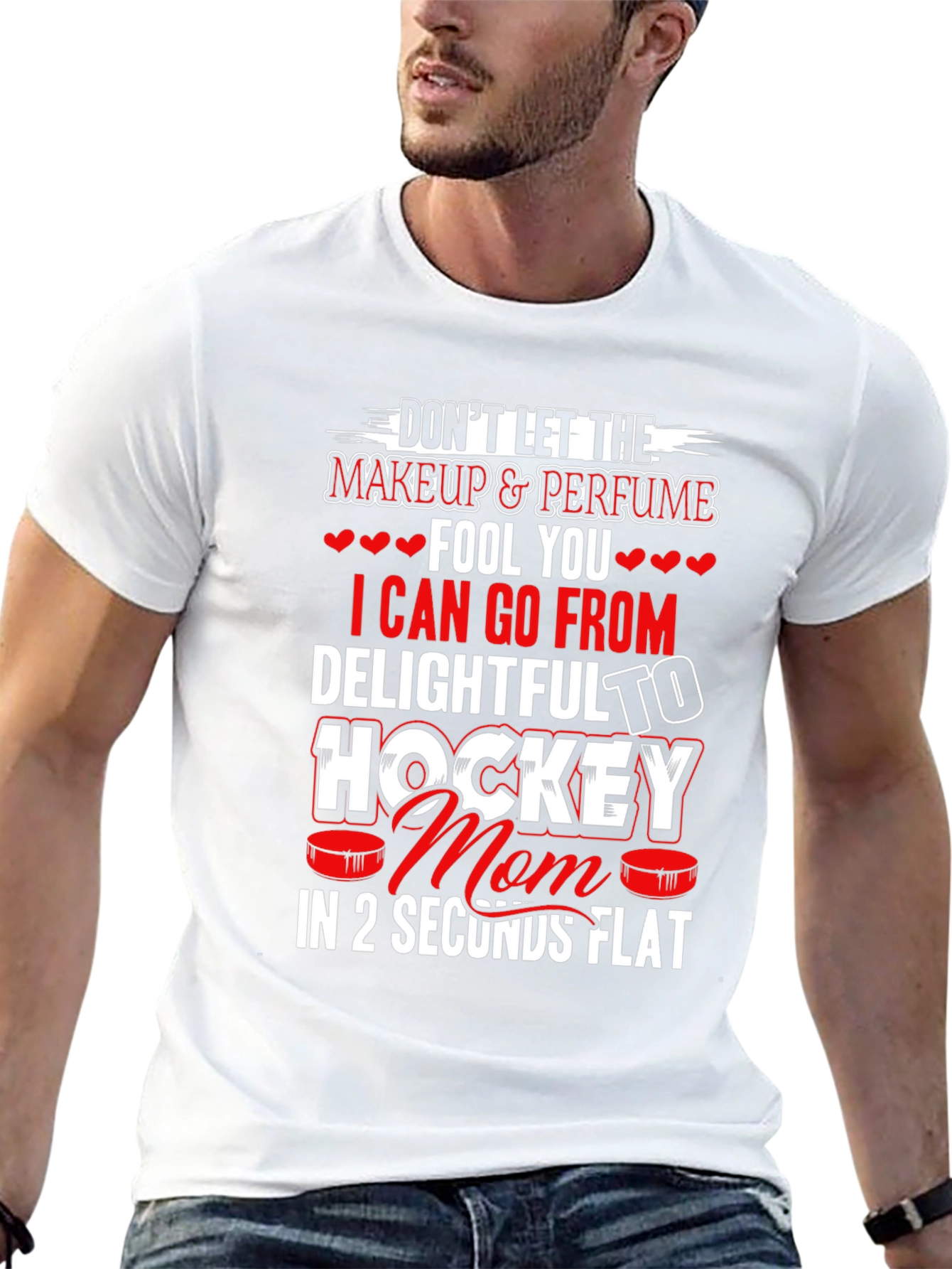 Hockey Mom T-Shirt - Delightful to Hockey in Seconds!