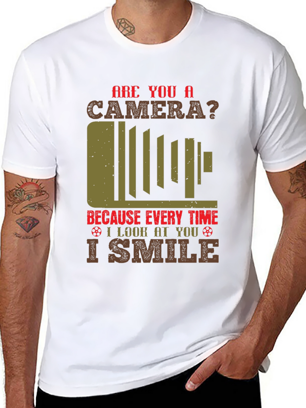 Are You A Camera? T-Shirt - Funny Photography Tee