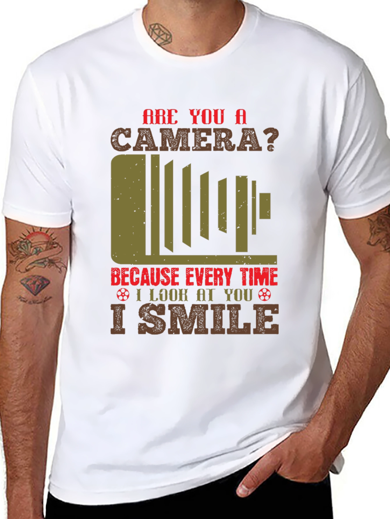 Are You A Camera? T-Shirt - Funny Photography Tee