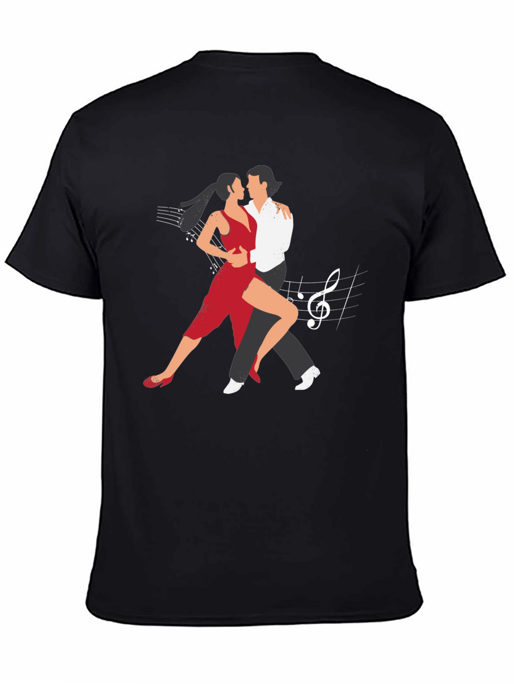 Tango Lovers Black T-Shirt