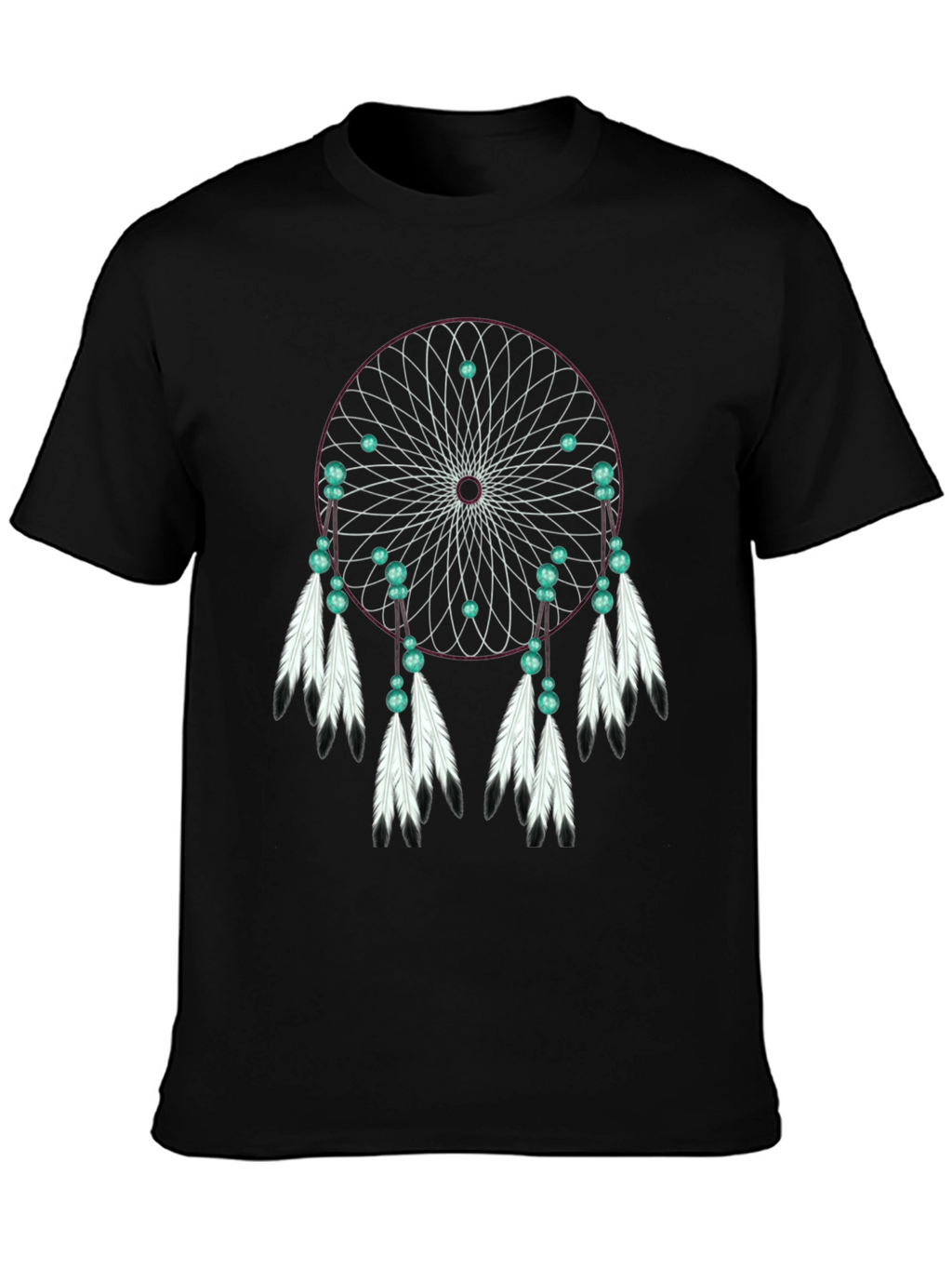Dreamcatcher Graphic T-Shirt - Black