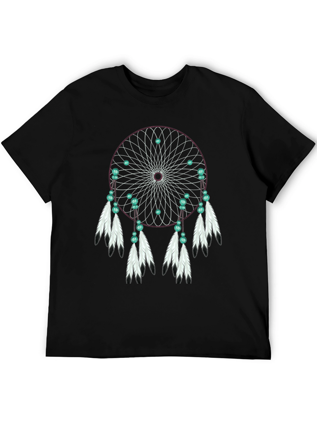 Dreamcatcher Graphic T-Shirt - Black