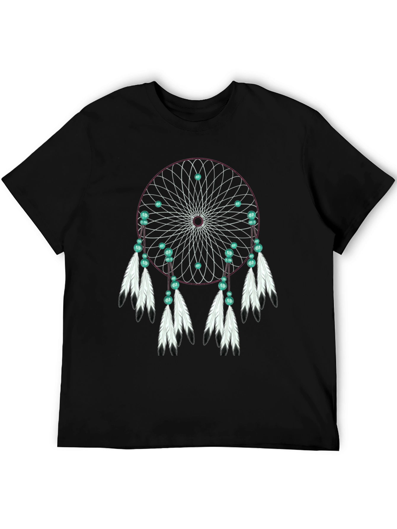 Dreamcatcher Graphic T-Shirt - Black