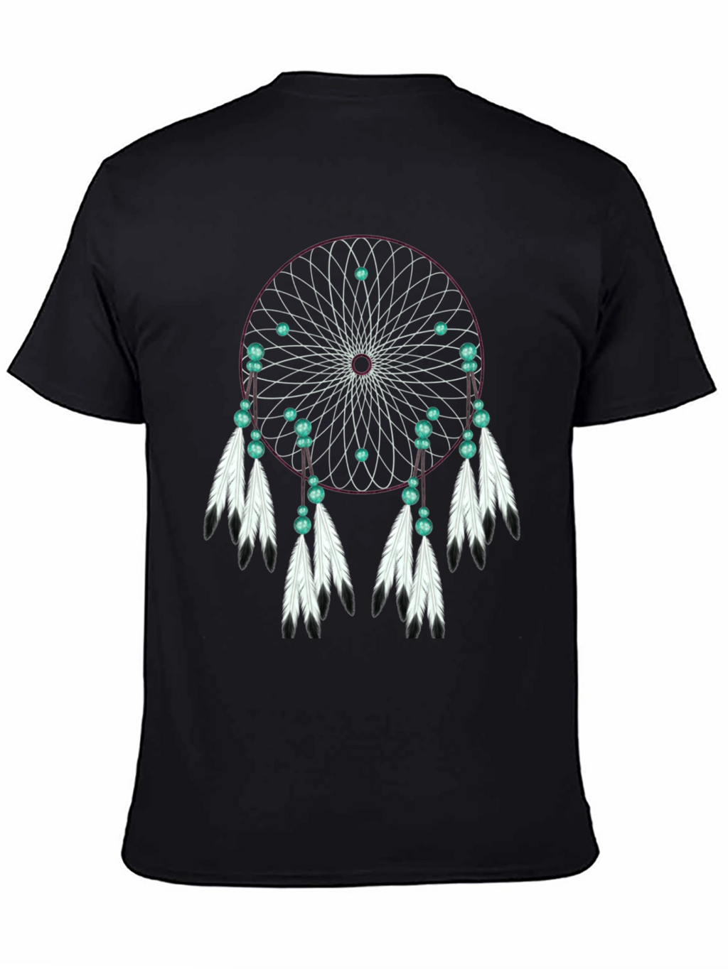 Dreamcatcher Graphic T-Shirt - Black