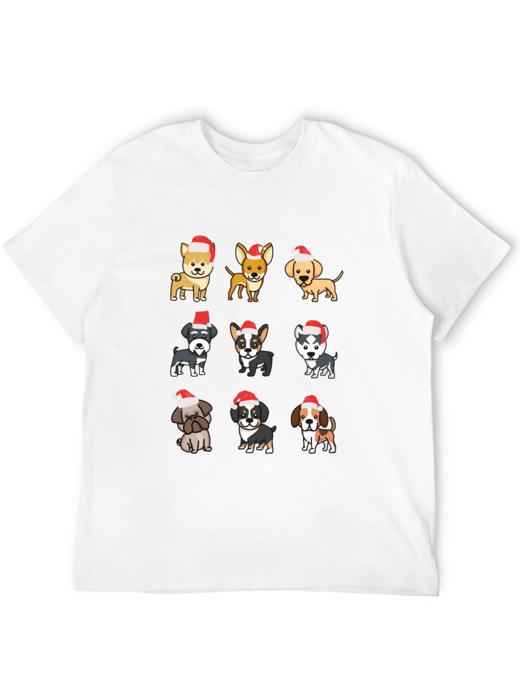 Festive Dog Breed Christmas T-Shirt