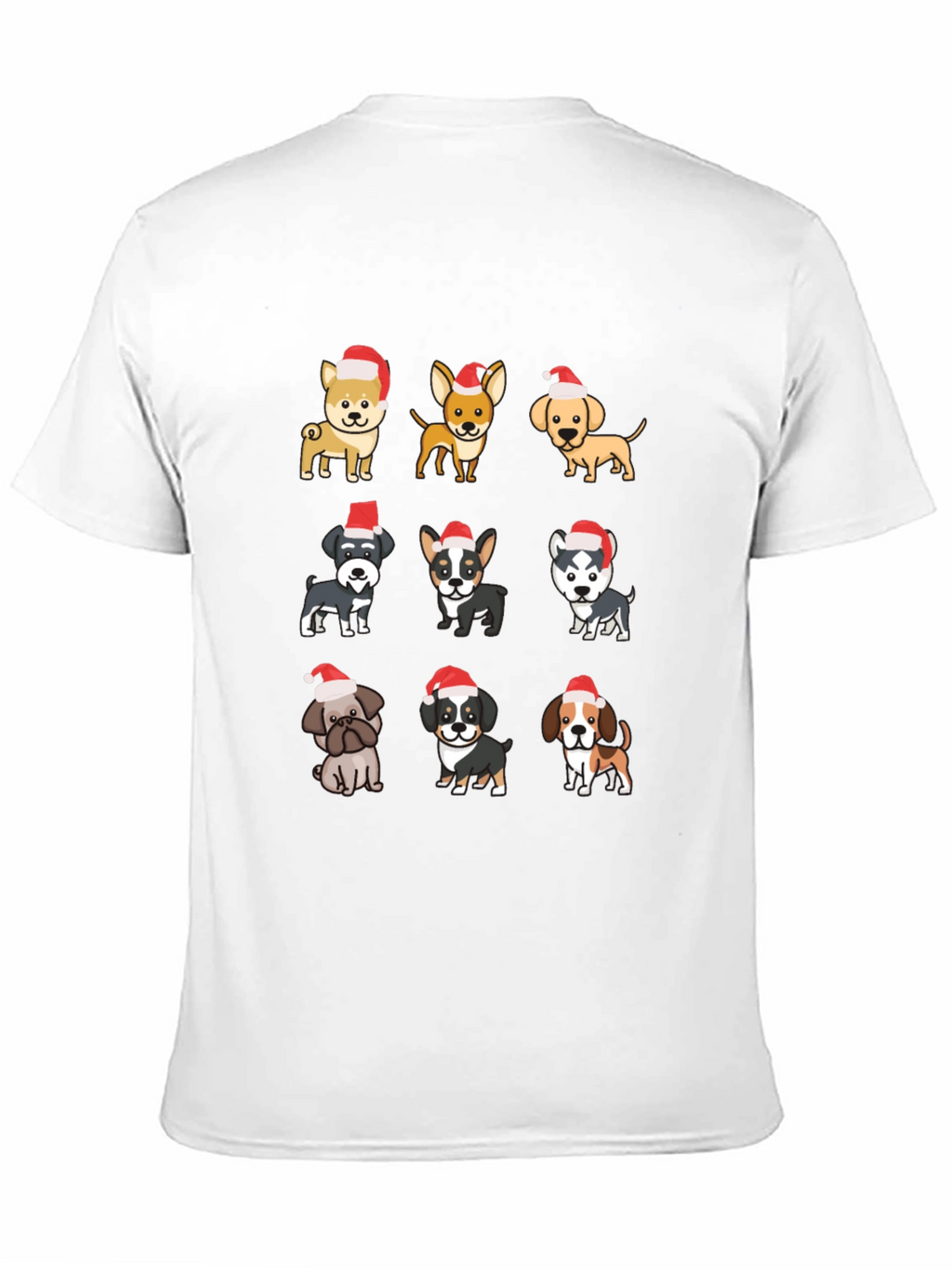Festive Dog Breed Christmas T-Shirt
