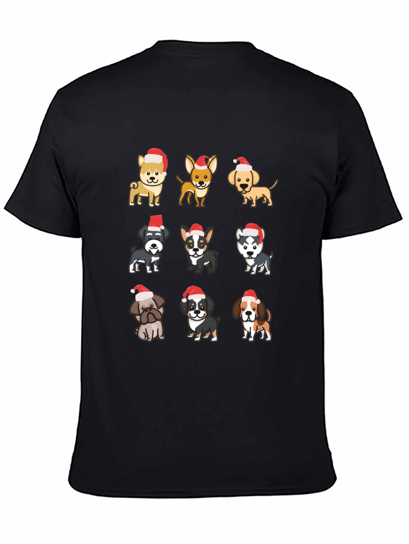Festive Dog Breed Christmas T-Shirt