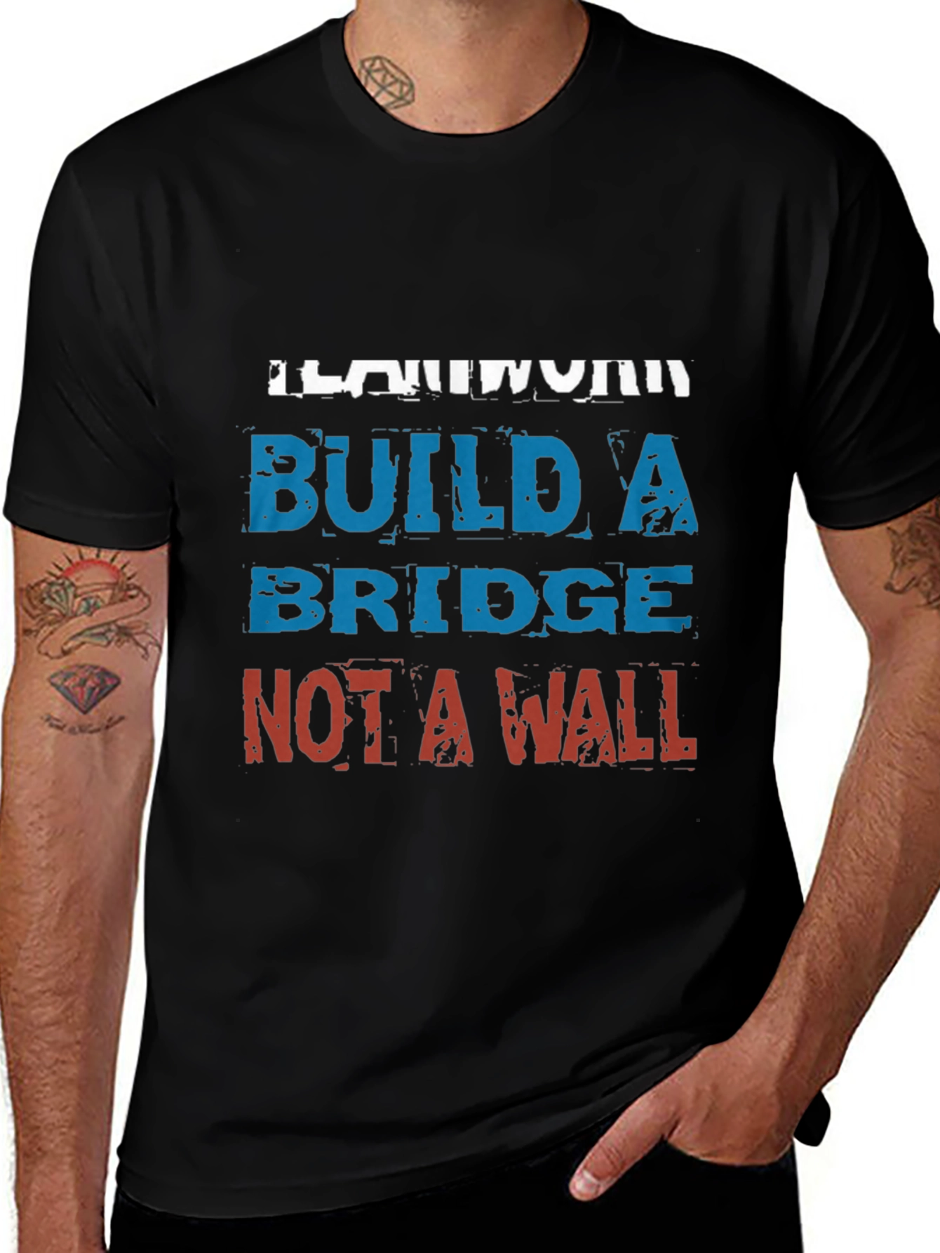 Teamwork Build a Bridge T-Shirt
