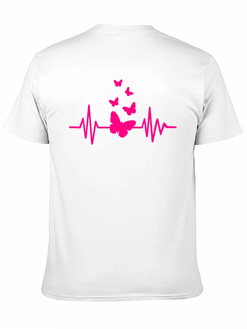 Butterfly Heartbeat Graphic Tee - Unisex