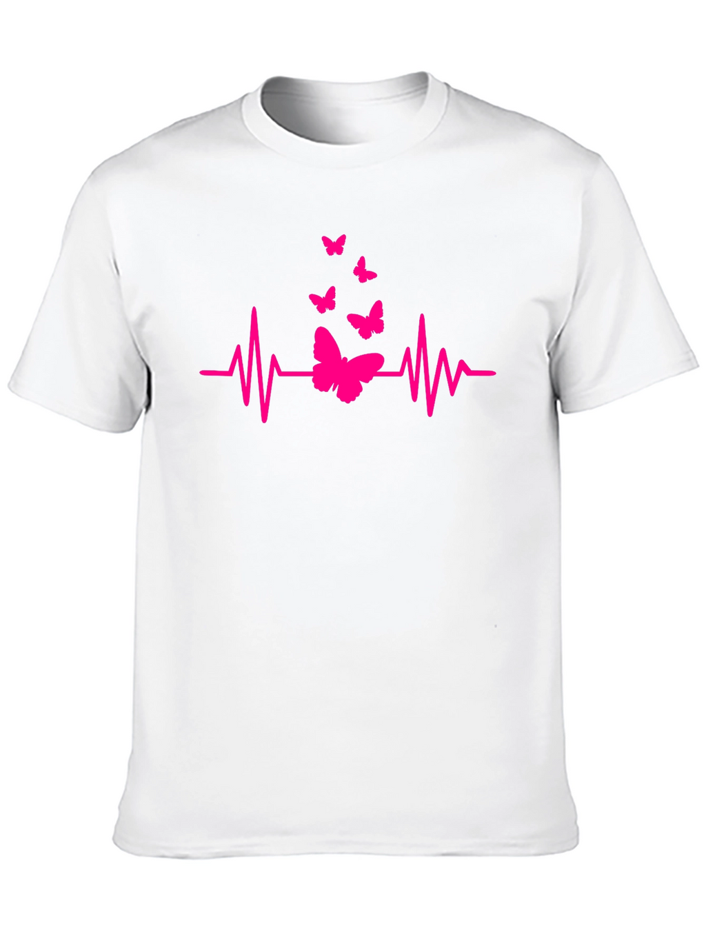 Butterfly Heartbeat Graphic Tee - Unisex