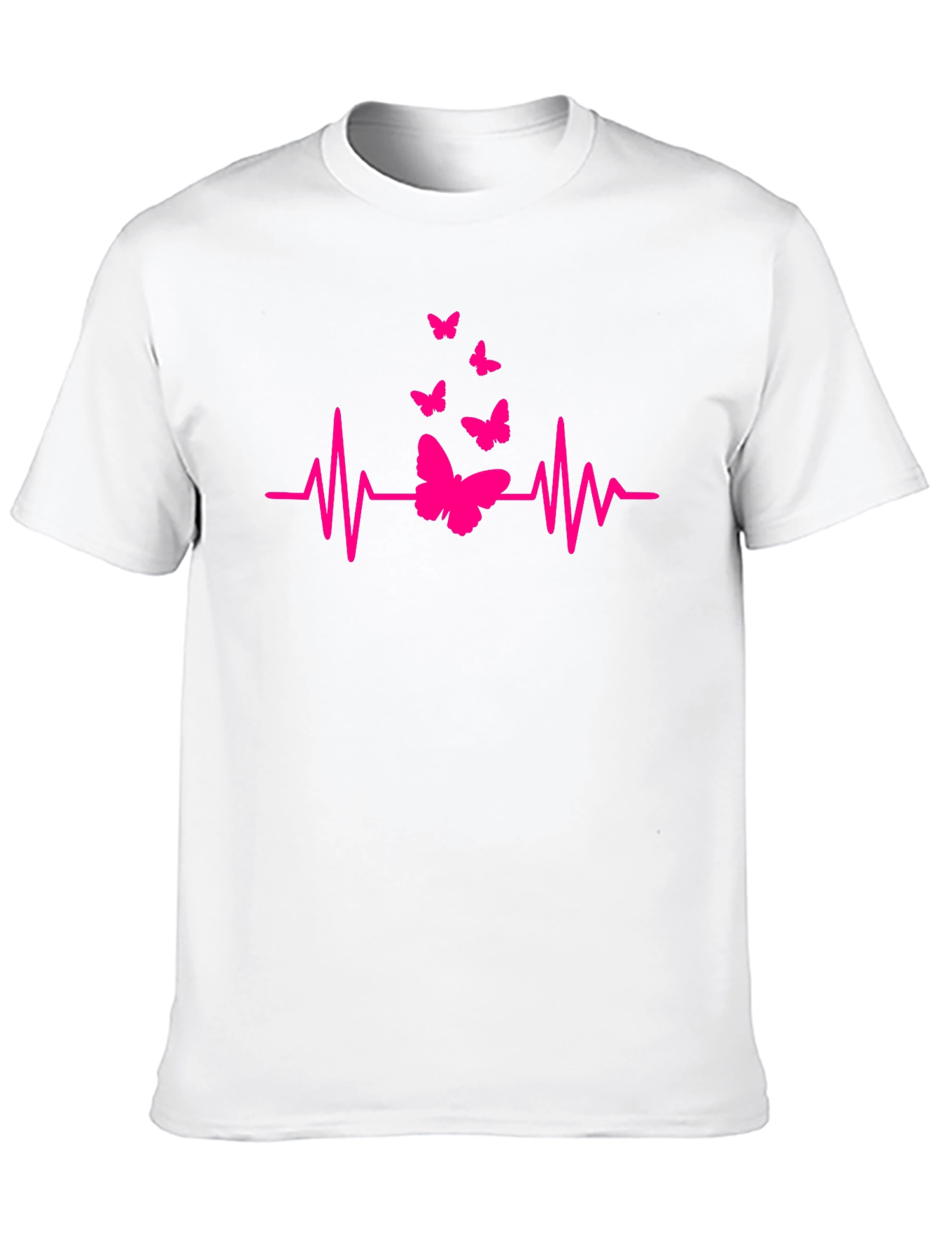 Butterfly Heartbeat Graphic Tee - Unisex