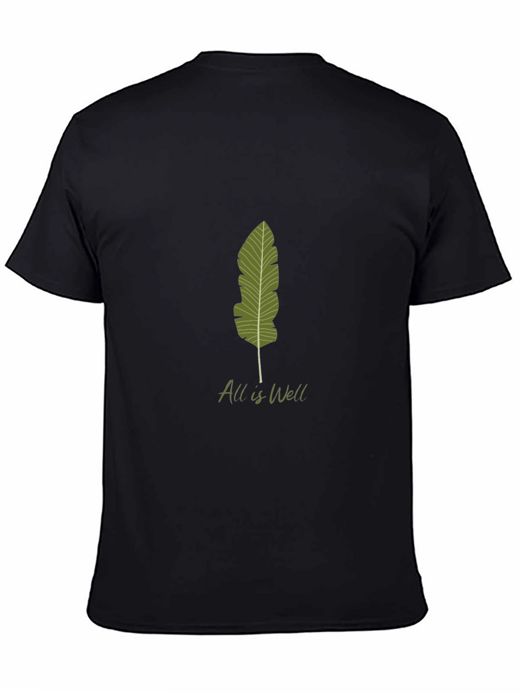 All is Well Leaf Graphic Tee - Relaxed Fit