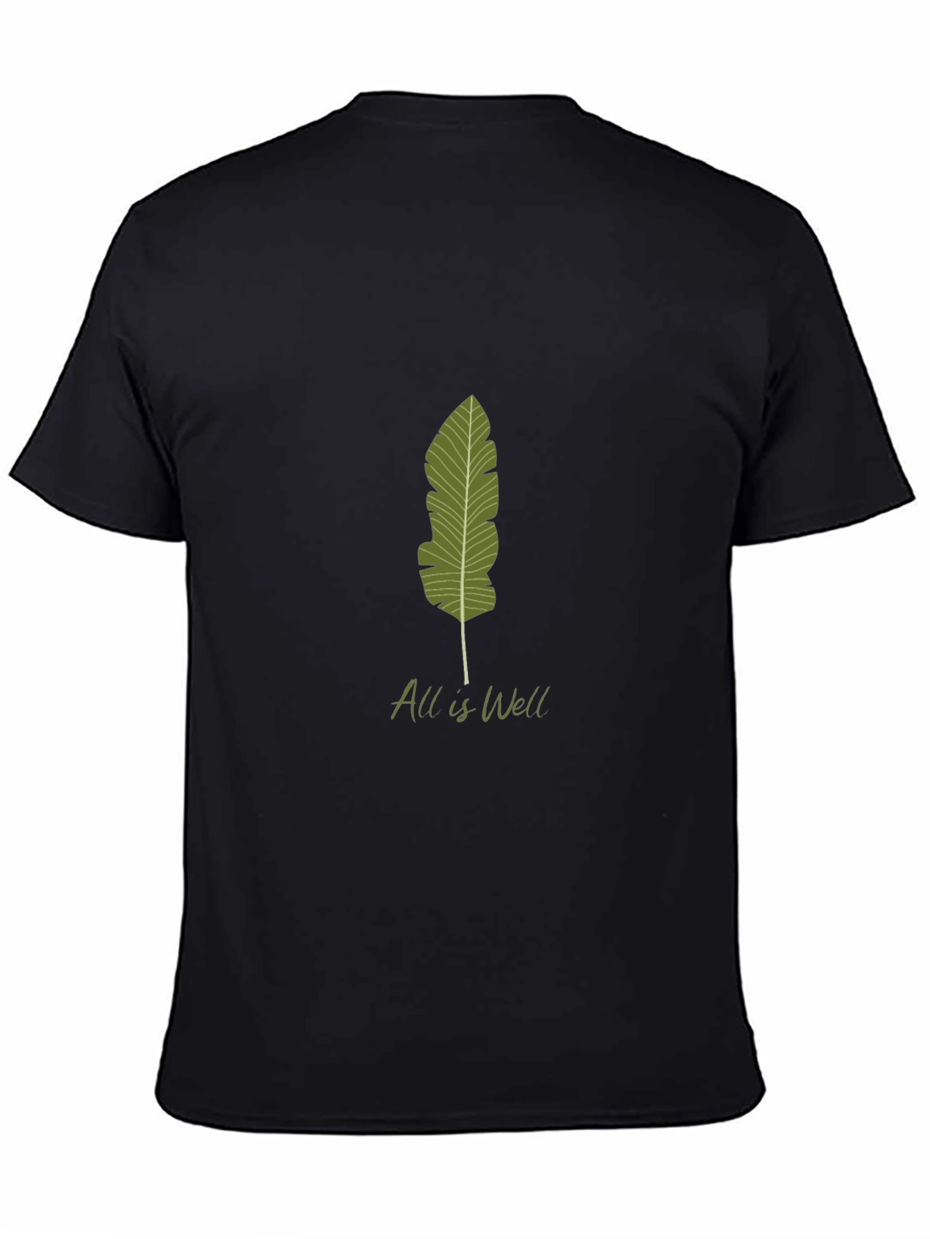 All is Well Leaf Graphic Tee - Relaxed Fit