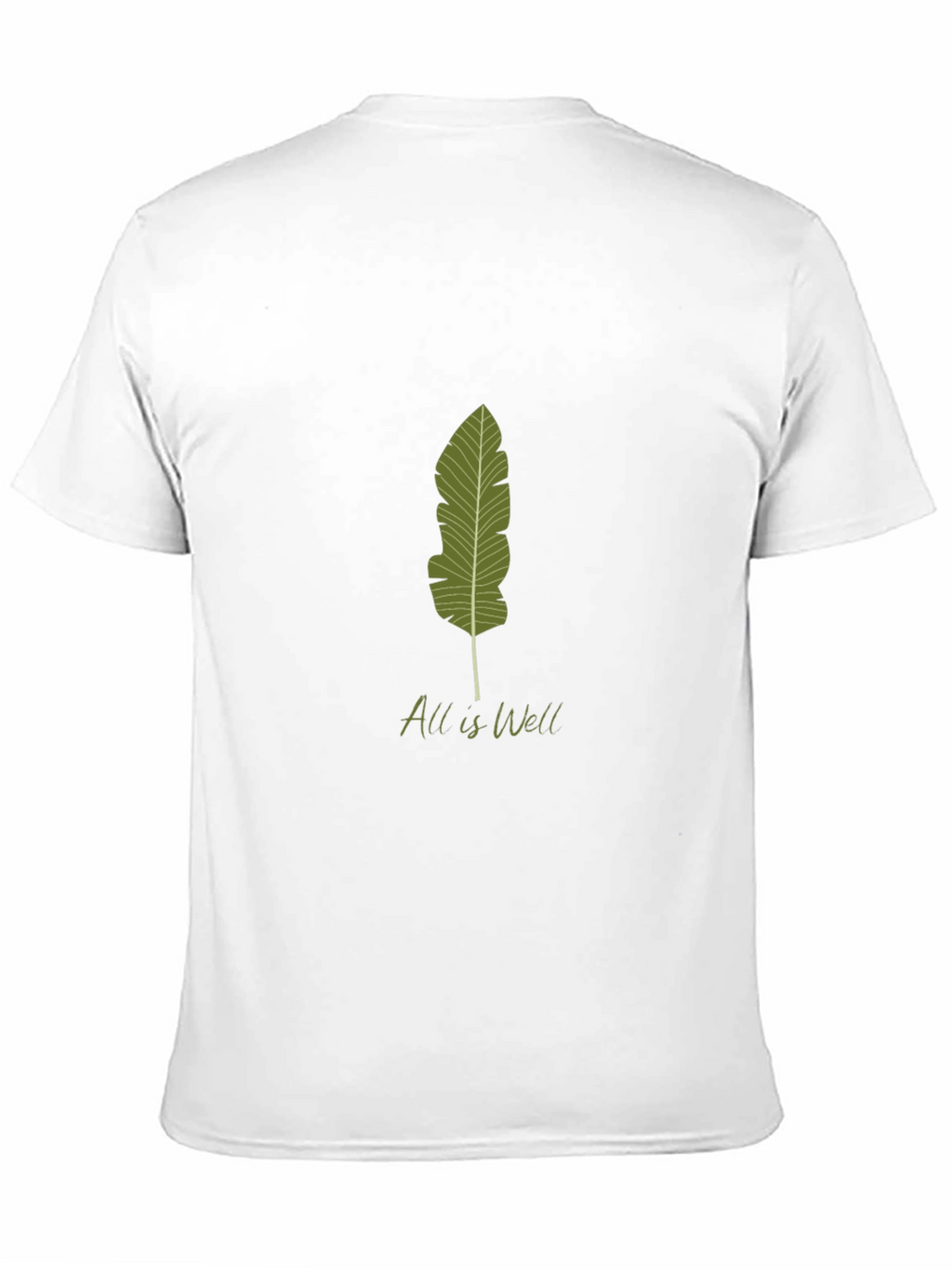 All is Well Leaf Graphic Tee - Relaxed Fit