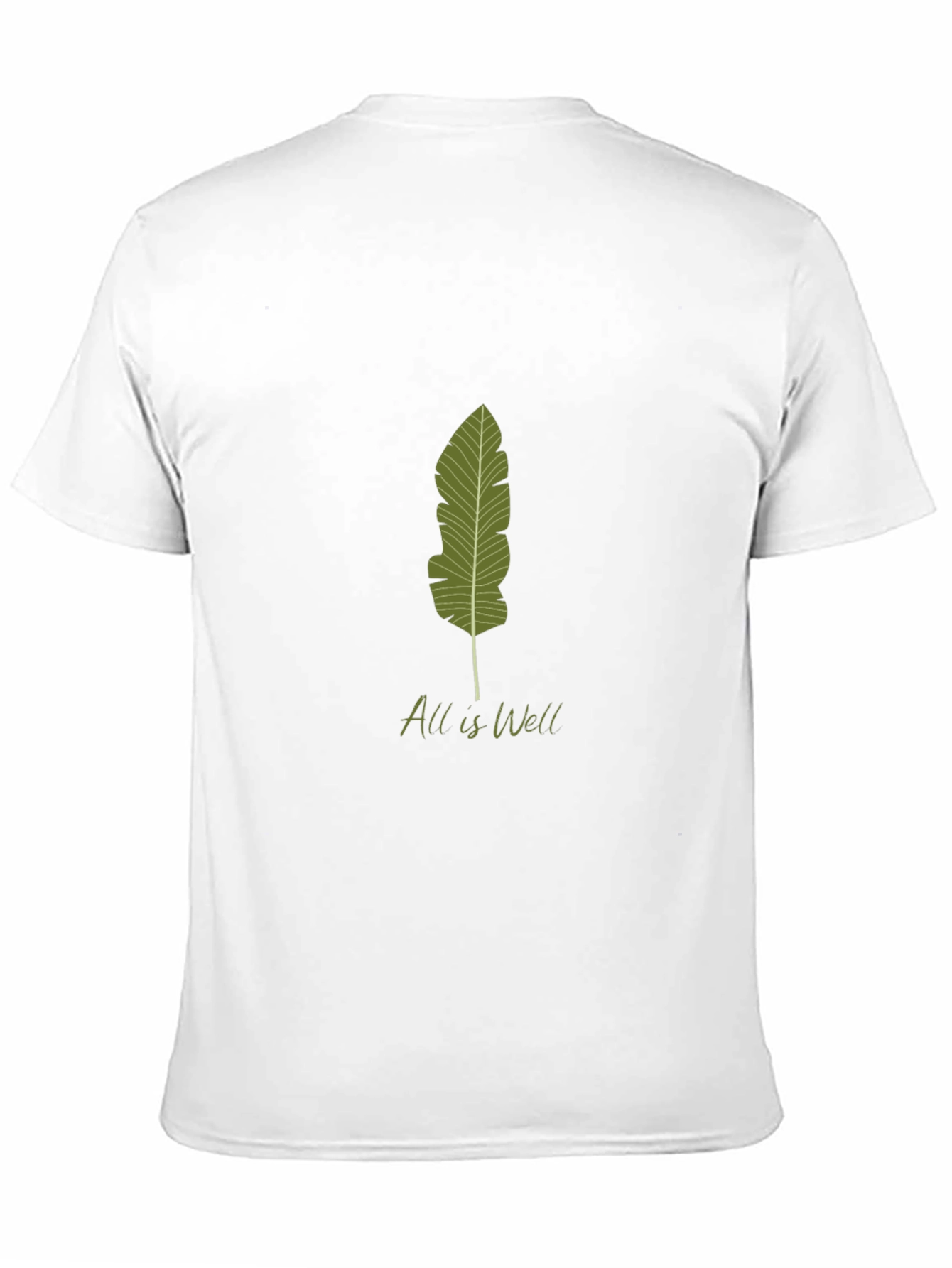 All is Well Leaf Graphic Tee - Relaxed Fit