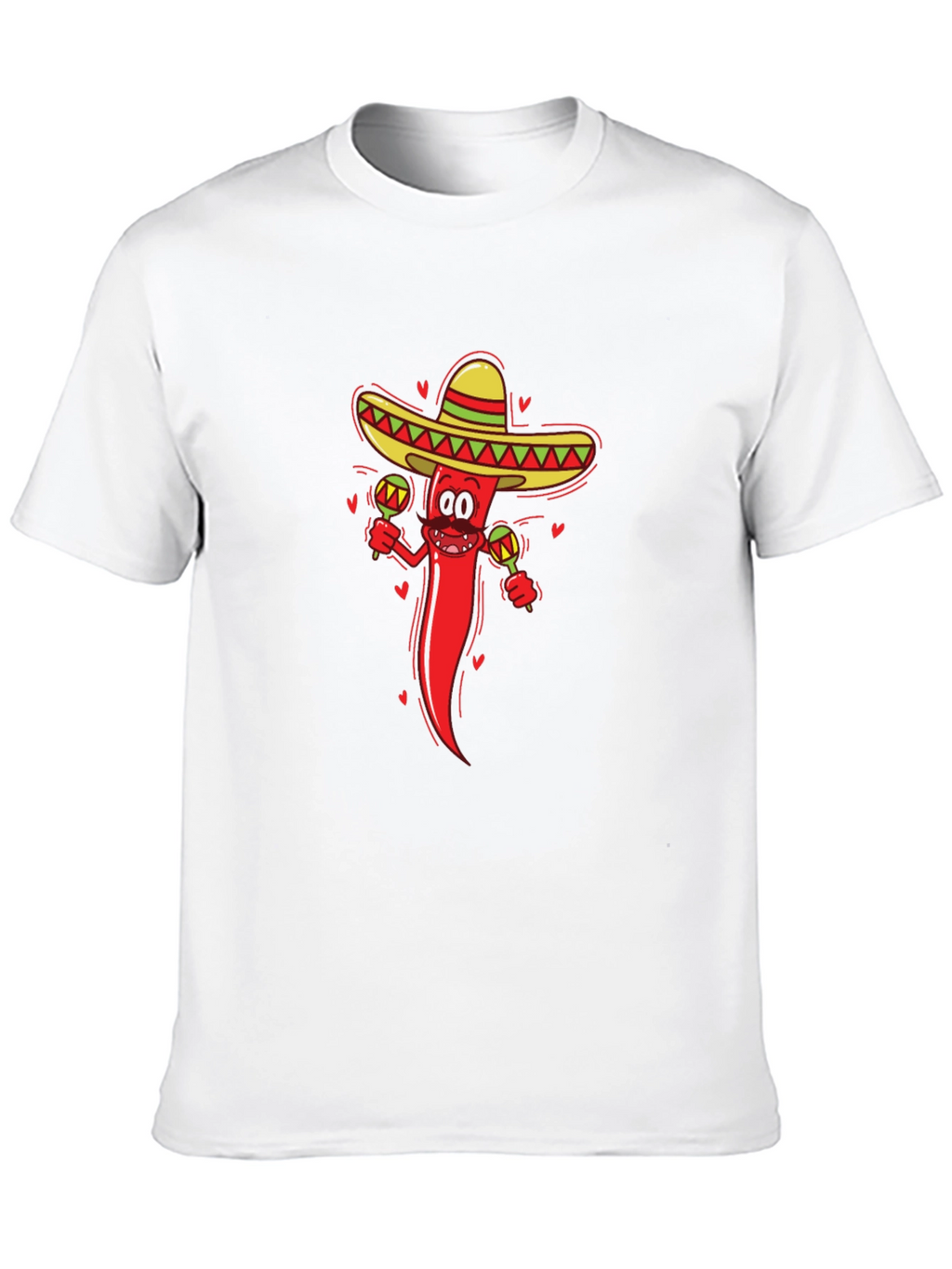 Chili Pepper Sombrero Graphic Tee