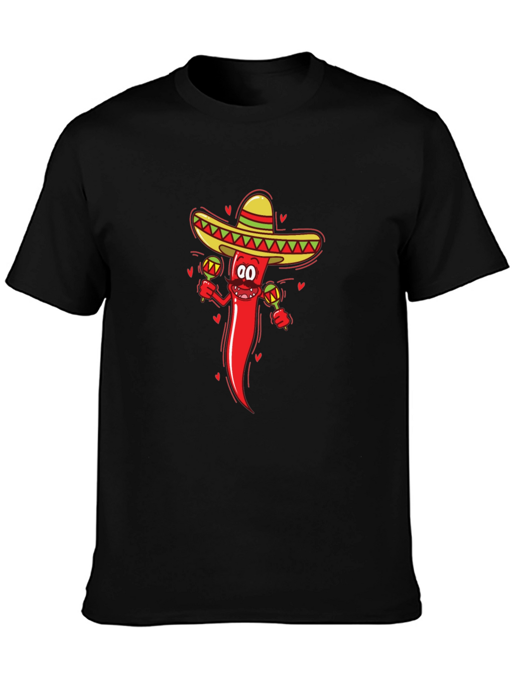 Chili Pepper Sombrero Graphic Tee