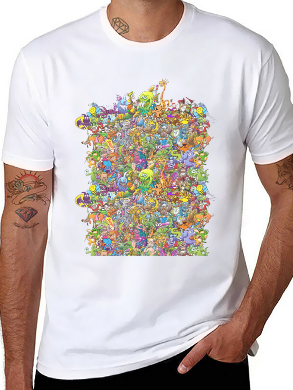 Fun Cartoon Character T-Shirt