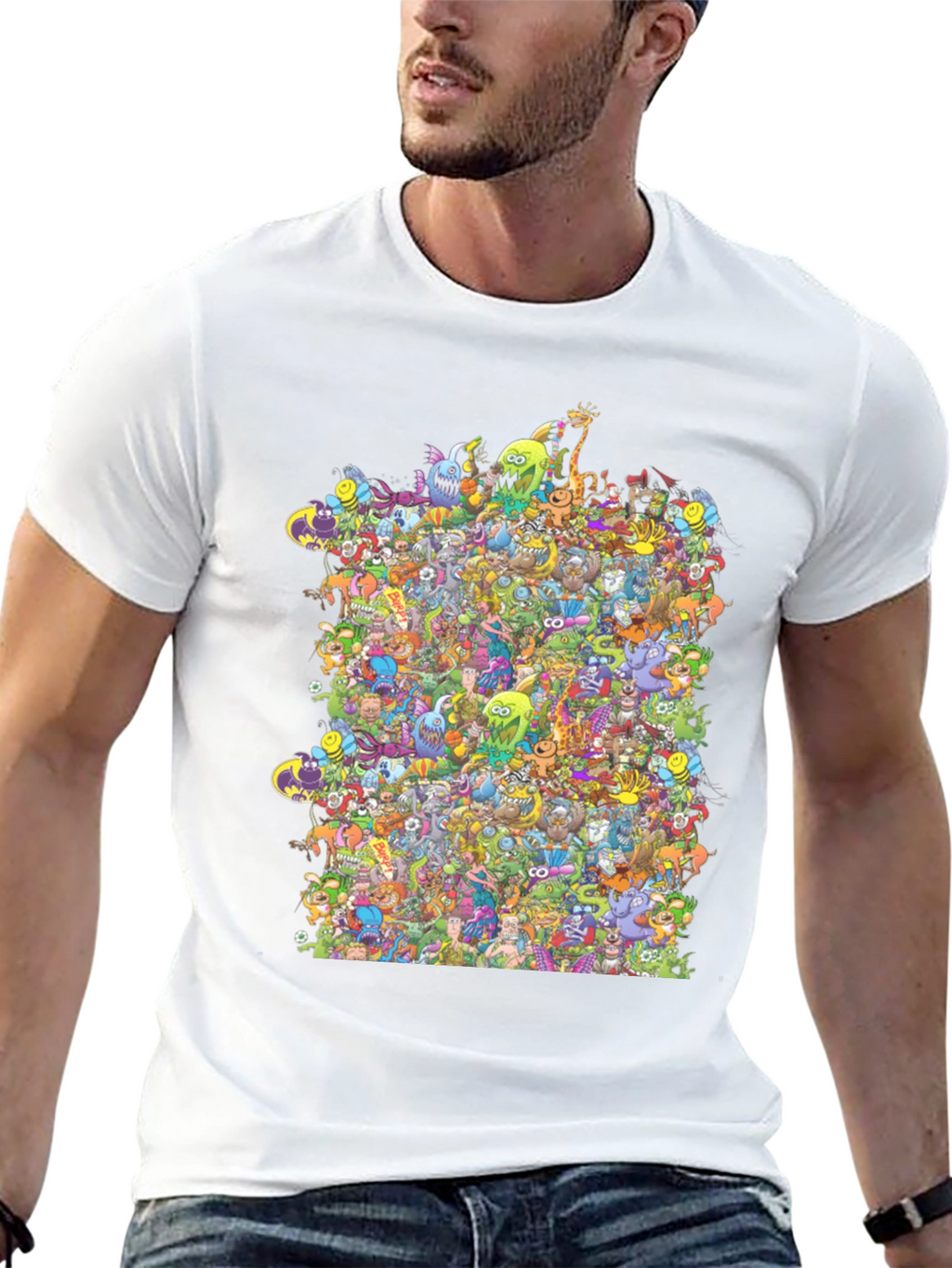 Fun Cartoon Character T-Shirt