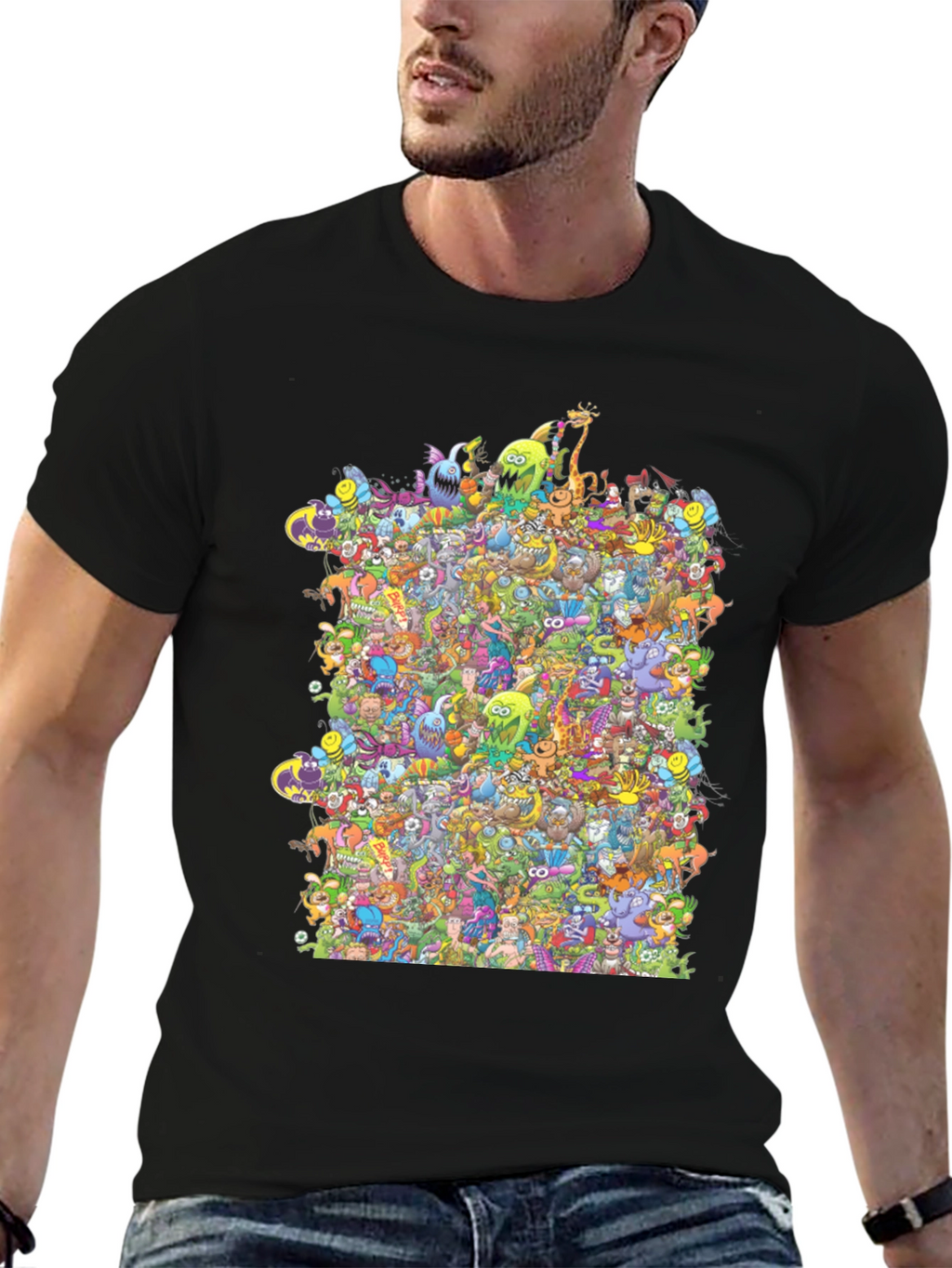Fun Cartoon Character T-Shirt