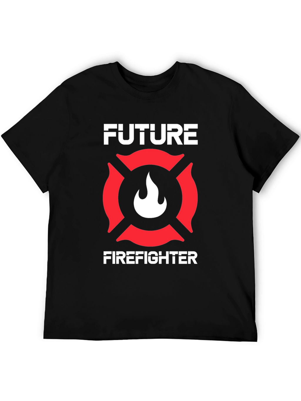 Future Firefighter Black T-Shirt