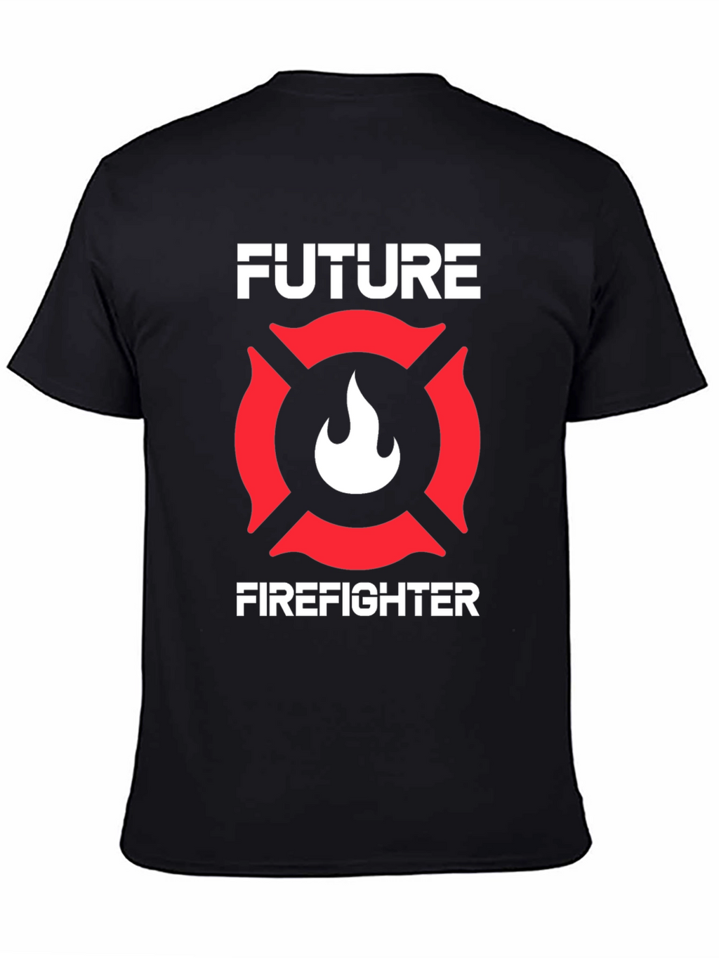 Future Firefighter Black T-Shirt