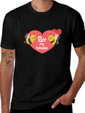 Bee My Valentine Graphic T-Shirt