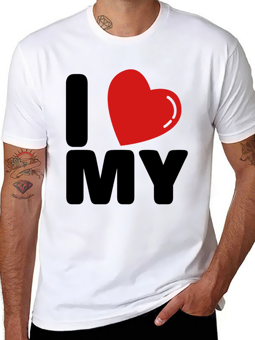 I Heart My T-Shirt - Bold Graphic Tee
