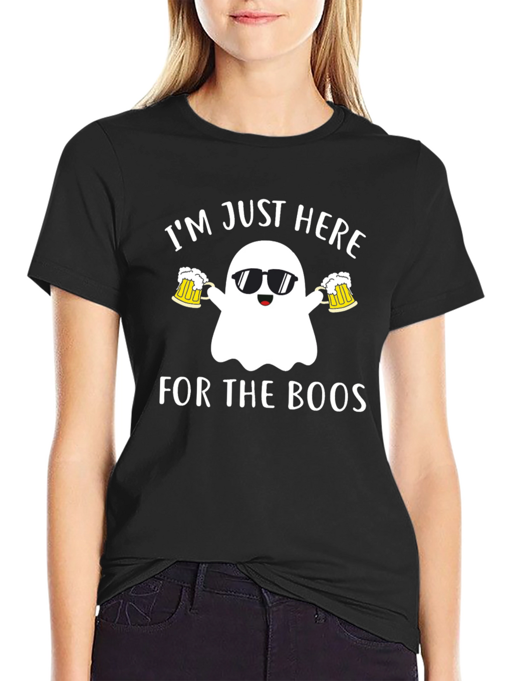 Boo Crew Halloween Graphic Tee