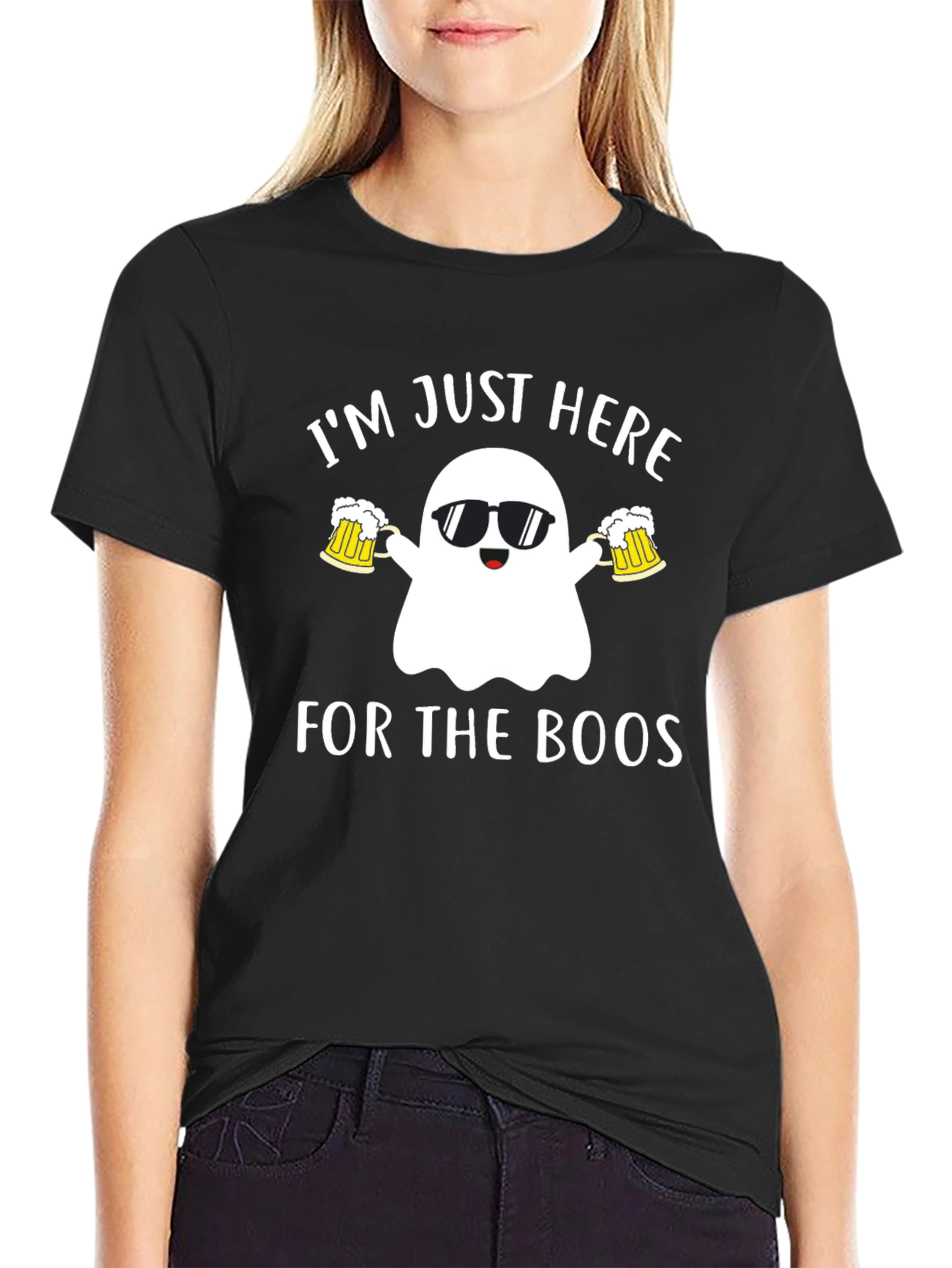 Boo Crew Halloween Graphic Tee